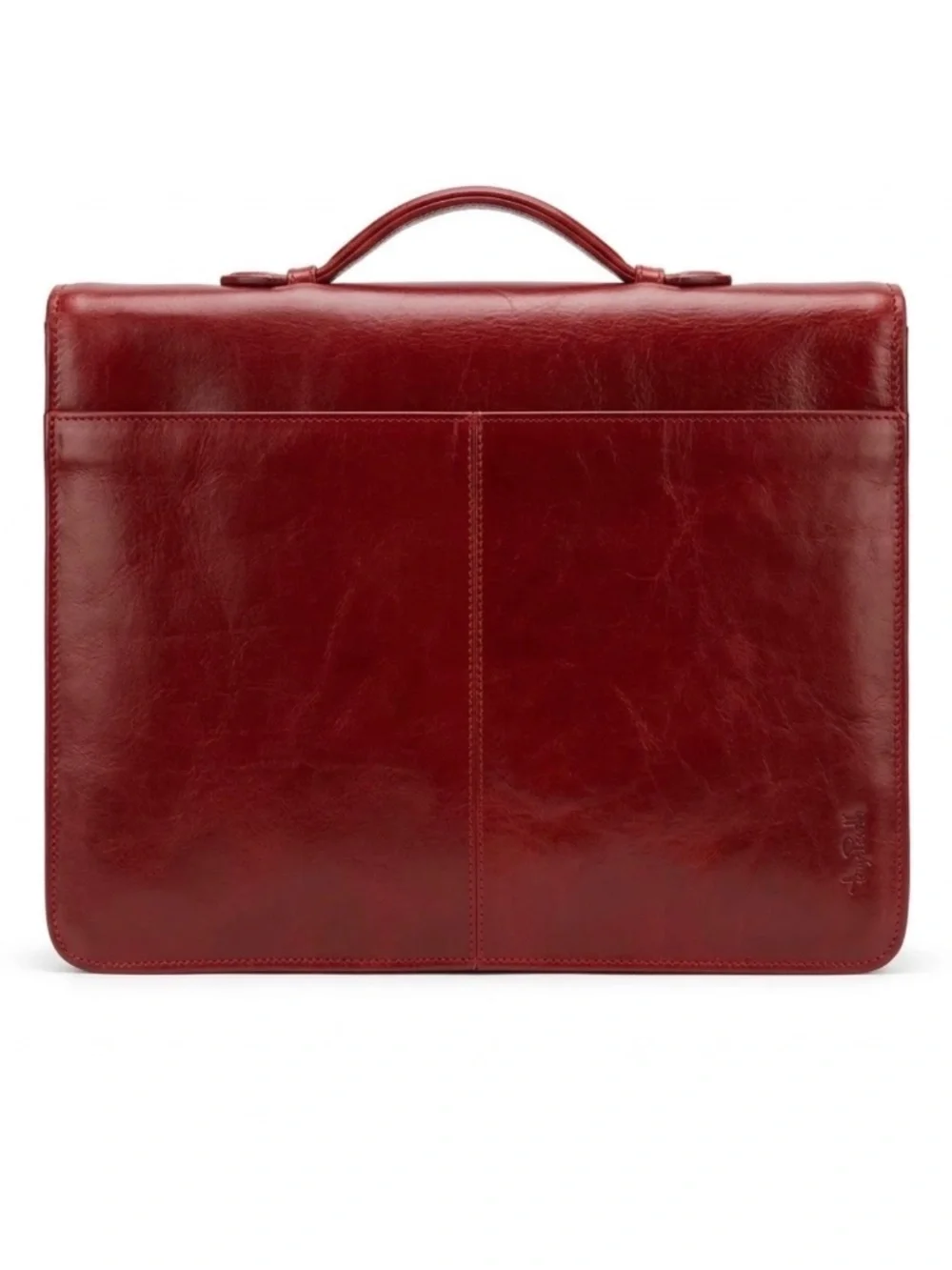 NEW Tony Perotti Italian Full Grain Bull Leather Briefcase Satchel - NWT